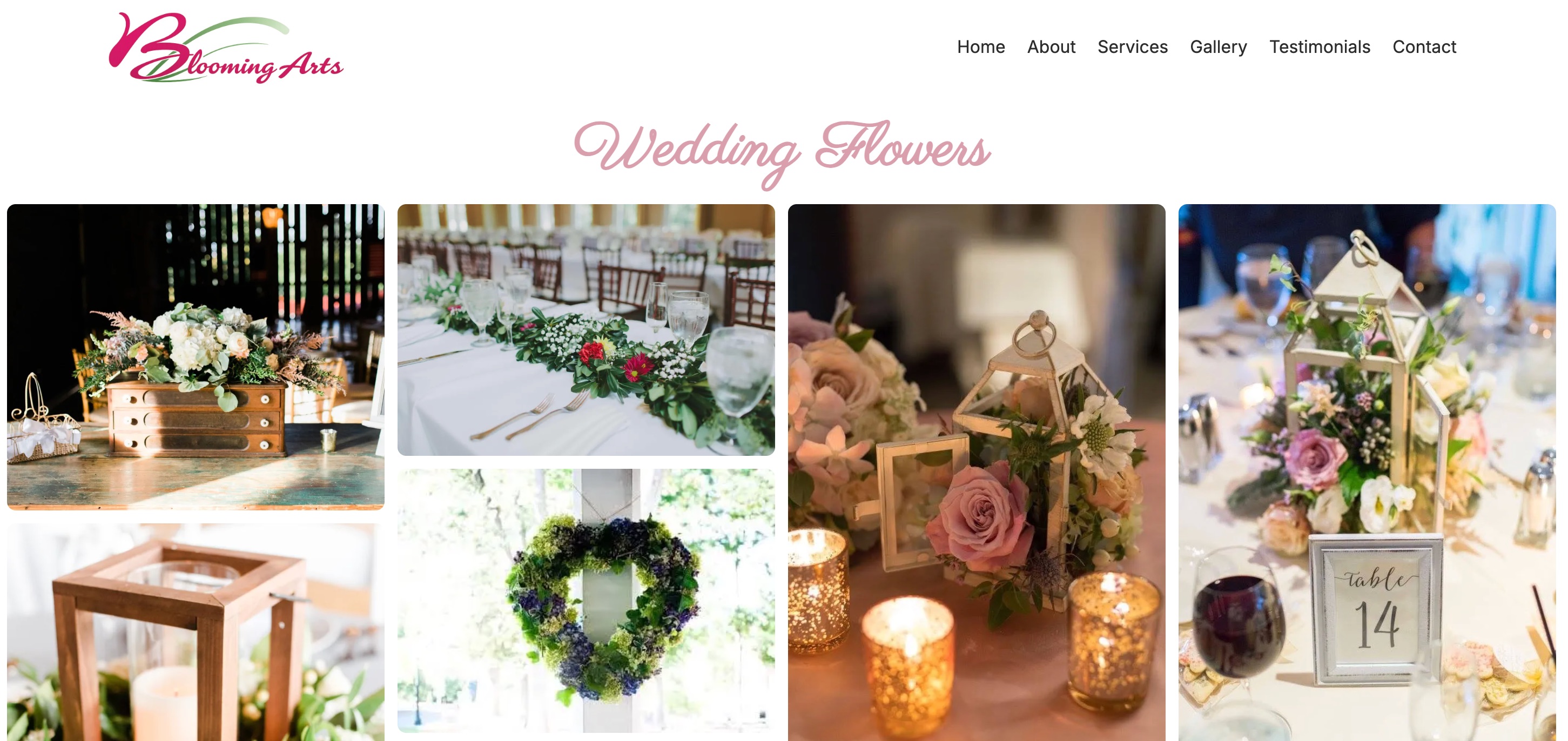 Blooming Arts by Kirsten homepage